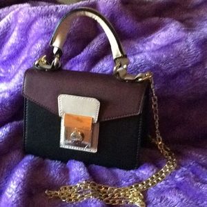 NWT BCBGeneration Plum Combo Crossbody